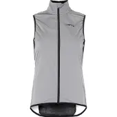 Craft - Women's Adv Essence Lumen Wind Vest - Fietsbodywarmer XL, grijs