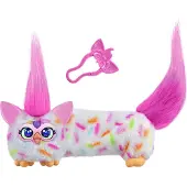 Furby DJ Furblets Berry-Cup-Cake, elektronisch miniknuffeldier voor meisjes en jongens van 6+