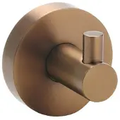Sapho X-Round haak koper geborsteld