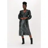 Ibana Mojito Anthracite Maat: 34 | Midi Jurken Outlet | Dames | Zwart