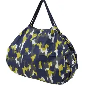Shupatto Shopper 'Compact Bag L' blauw denim / groen / wit