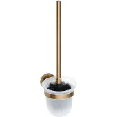 Sapho X-Round hangende toiletborstelhouder koper geborsteld
