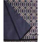 Tresanti | FERDIANO | Viscose sjaal geometrisch motief | Navy