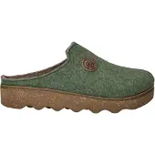 Rohde Clogs bruin / groen gemêleerd
