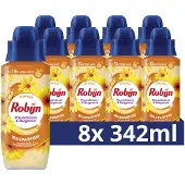 Robijn Intense Wasparfum - Passiebloem & Bergamot - 8 flessen x 342 ml