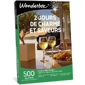 WONDERBOX Cadeaubox 2 Jours De Charme Et Saveurs FR