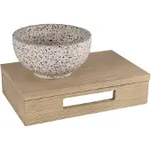 Differnz eiken wastafelplank 40x25x10cm