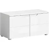 Furnilux Solero bank wit hoogglans mdf tz
