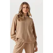 Inwear Dames Jassen Laicentiw Vincent Bomber - Taupe - Maat M
