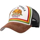 King Kerosin Cap - Cal Bear - bruin-zwart | Maat Standard