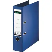 Leitz ordner 1007/1008, A4, rugbreedte 80 mm, 10 stuks, blauw