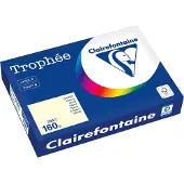 Clairefontaine Creme A4 Gekleurd papier 160 grams (250 vel)