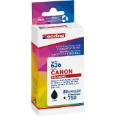 Edding Inktcartridge vervangt Canon PG-560 XL Compatibel Zwart EDD-636 18-636