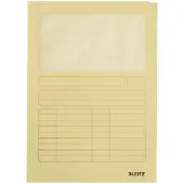 Leitz venstermap geel A4 (100 stuks)