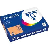 Clairefontaine Gekleurd papier Oranje 80 grams A4 (500 vel)