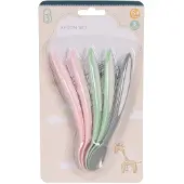 Nobrand Set Babylepels Pastel, 5st.