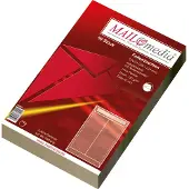 Mailmedia pochettes à soufflets avec bande auto-adhésive, C4
