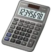 Casio MS-80F- Bureaurekenmachine - Compact formaat, met BTW-berekening