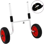 vidaXL Kajaktrolley 90 kg aluminium