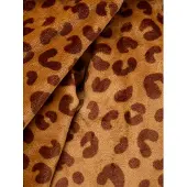 Vertbaudet Plaid met mouwen en capuchon Luipaard