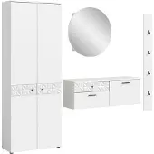 Furnilux Garderobeset prisma 4-delig