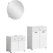 Furnilux Prisma badkamercombinatie nb hoogglans mdf tz