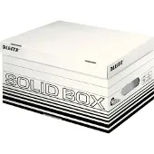 Leitz Opbergdoos 6117-00-01 26.5 cm x 19.5 cm x 37 cm Karton (dun) Wit, Zwart 10 stuk(s)
