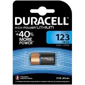 Duracell Lithium Ultra CR123 DL123 doosje van 10 stuks