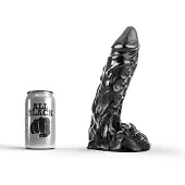 All Black Dildo 23 cm