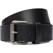 Barbour Allanton Leren Riem, Zwart