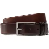 BOSS Riem 'Carmello' donkerbruin / zilver