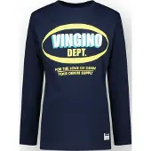 Vingino T-shirt Jayden Jongens Blauw 92