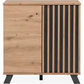 Die Möbelfundgrube Medan 01D Ladekast Artisan Eik/Antraciet