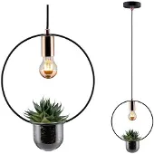 Paulmann Tasja 79748 Hanglamp Speciale lamp E27 20 W Koper, Zwart