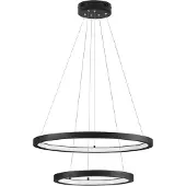Lyora Zwarte hanglamp Empatia design dubbel