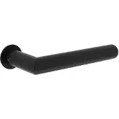 Intersteel Deurkruk Jura op minimalistische rozetten - RVS/mat zwart