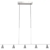 Steinhauer Design hanglamp Vortex 120cm - RVS
