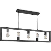Label51 - Hanglamp Quadrato - Zwart - 10x135x130cm