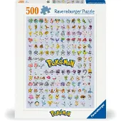 Ravensburger 500 stukjes puzzel Pokémon Pokédex eerste generatie