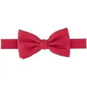 Profuomo Strik bowtie silk woven red pp5v00001/f
