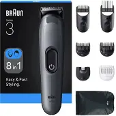 Braun 80789915, Donkergrijs, Voeding/batterij, 50 minuten, Ingebouwde batterij, Nikkel-cadmium (NiCd)