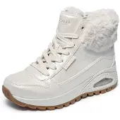 SKECHERS Veterlaarsjes 'UNO RUGGED' offwhite