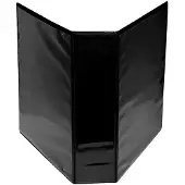 Exacompta Kreacover 60 mm Presentatieringband PP (Polypropeen) A4+ 4 Ringen Zwart 51845NE 10 Stuks