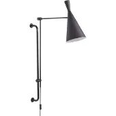 Beliani MARISA - Wandlamp - Zwart - Metaal