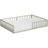VitaliSpa Kinderbed Minno Grijs 140x200 met matras, Model 57761