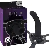 CHISA RGB - Bend over - Strap-on Dildo - Intermediate - Zwart
