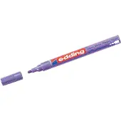 Edding - Viltstift edding 751 lak rond 1-2mm metallic paars | 10 stuks