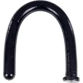 Analconda - King Cobra Spitting - Dildo - 86 x 5,5 cm - PVC - Zwart