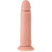 Virgite - Vibrerende Dildo Met Afstandsbediening 23 x 7.5 cm - Lichte Huidskleur
