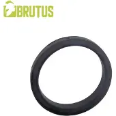 Brutus Flat Slick - Platte silicone Cock Ring Ø 55 mm